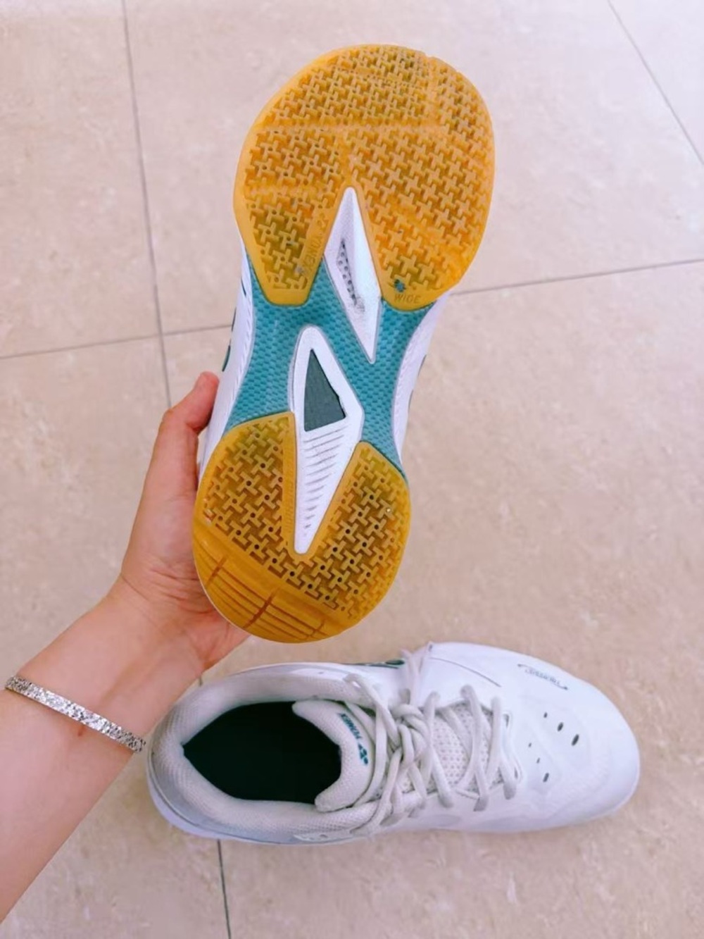 YONEX Power Cushion 65Z Wide SHB65Z4W1 011 White Men's Badminton Shoes US 6.5 - Picture 7 of 14